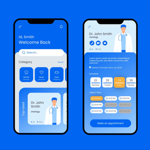 การพัฒนาแอปมือถือ RoyalCraft Eye Clinic สำหรับ Android และ iOS พร้อมฟังก์ชันจองนัดหมาย เตือนความจำการติดตาม บันทึกข้อมูลผู้ป่วย และบันทึกข้อมูลแพทย์ - Product Image 1
