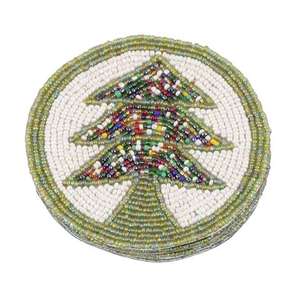 Modern Artisan Craft <b>Bead</b> Glass <b>Coasters</b> Decorative Table Protection for Bar Accessories Mats & Pads - Product Image 6