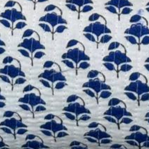 Premium Floral Jaipur Hand block print Quilted cotton <b>toiletry</b> bag Set of 3 sizes multi function Cosmetic travel <b>storage</b> Gifting - Product Image 4