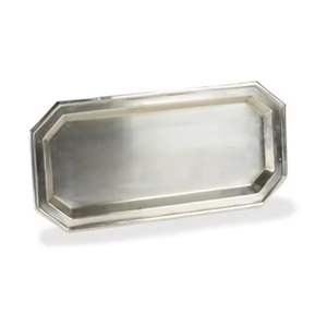 Bandeja de Servicio de Metal Moderna y Elegante, Ecológica y Personalizable para Bodas, Hoteles, Restaurantes y Decoración del Hogar - Product Image 1