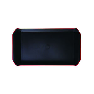 Plateau en plastique jetable Fairtech FL-D01 PP pour téléphone portable, montre connectée, électronique grand public, boîte de rangement noir-rouge, alimentaire - Vente en gros - Product Image 3