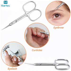 High Quality Stainless Steel Straight Blade Cuticle & <b>Nail</b> <b>Scissors</b> with Steel Handle Rust Resistant Durable <b>for</b> Salon Use - Product Image 4
