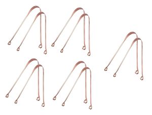 Limpiador de Lengua 100% Cobre Puro para Niños y Adultos, Remedio Ayurvédico para la Higiene Bucal Diaria, Aliento Fresco y Salud - Product Image 2