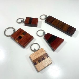 <b>Custom</b> Engraved Wooden <b>Keychain</b> Eco Friendly Gift Bulk Supplier Personalized Wooden <b>Keychain</b> with Logo Promotional Gift - Product Image 3