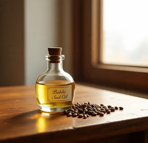 Huile de Babchi biologique Himveda (Psoralea Corylifolia) pressée à froid, 100% pure et naturelle pour les soins de la peau et des cheveux - Product Image 6