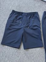 Shorts de sport décontractés pour homme, séchage rapide, respirants, élastiques, légers, pour la course et la plage, avec logo frontal – Essentiels d'été