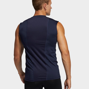 Camiseta sin Mangas para Hombre, Cómoda, de Primera Calidad, Ligera, Transpirable, Ecológica, Informal, con Logotipo Personalizado, para Gimnasio - Product Image 4