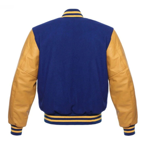 Custom High Quality Patch <b>Leather</b> Embroidery Patchwork Letterman <b>Jacket</b> Applique Oversize Varsity Baseball Men <b>winter</b> <b>jacket</b> - Product Image 6