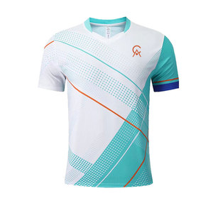 Uniforme de Bádminton de Color Sólido Transpirable de Alta Calidad, 100% Poliéster, Ropa Deportiva para Equipos con Colores y Tallas Personalizables - Product Image 4