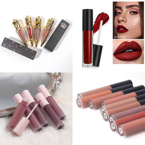ลิปสติกเนื้อแมทท์แบบน้ำ สีชัด ติดทนนาน กันน้ำ ไม่เลอะ ติดทน ไม่หลุดลอก เนื้อกำมะหยี่ รับผลิตแบรนด์ส่วนตัว - Product Image 2