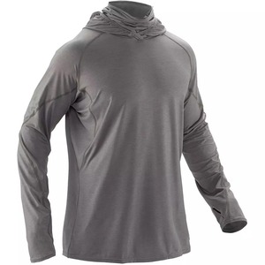 Sweat à capuche de pêche pour homme avec logo personnalisé, respirant, protection UV, manches longues, pour les sports de plein air - Product Image 5