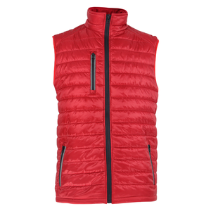 Gilet matelassé personnalisé avec logo, léger, en duvet de canard, sans manches, pour homme, vêtement d'hiver - Product Image 1