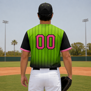 Camisetas de Béisbol Personalizadas de Alta Calidad al por Mayor, Camisetas de Moda en Tendencia, Uniformes con Logotipo de Patrocinadores, Tallas Grandes, Secado Rápido, Ropa Deportiva - Product Image 4