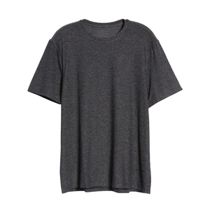 Camiseta de Cuello Redondo Extra Grande para Hombre, Estilo Urbano, Fabricada a Medida, de Algodón Grueso, de Alta Calidad - Product Image 4