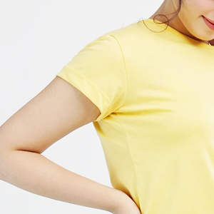 Camisetas de Mujer al por Mayor 2026, Nuevo Estilo, en Stock, Camisetas de Mujer Hechas de Algodón, Camisetas de Mujer con Logotipo Personalizado OEM - Product Image 2