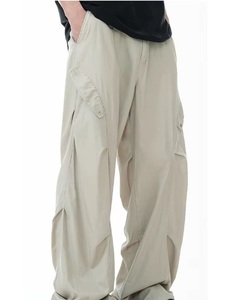 Pantalones Cargo de Mezclilla para Hombre, Estilo Holgado, Oversize, de Algodón, Estilo Trabajo, Venta al Por Mayor, Ligeros, Corte Recto, Vintage - Product Image 5