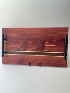 Plateau de service rectangulaire en bois de noyer, grand format, écologique et durable, pour la décoration de la maison moderne et luxueuse, plateau à thé, cuisine, vente en gros - Product Image 5