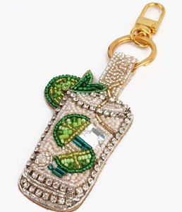 Boho Heart Shaped Beaded <b>Key</b> Ring Handmade With Premium Seed Beads <b>Custom</b> <b>Key</b> Holder Perfect For Handbags Purses And Gifting - Product Image 6