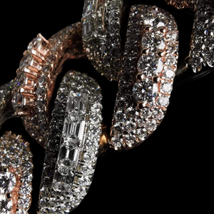 Collar de Cadena Cubana con Diamantes Moissanite de Alta Calidad, Estilo Hip Hop, para Hombre, Joyería con Incrustaciones de Diamantes, Disponible al Mejor Precio - Product Image 3