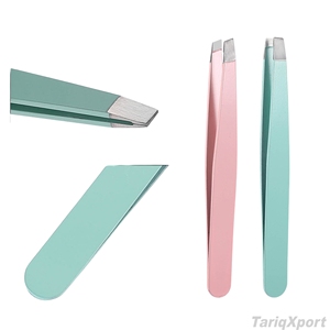 แหนบดัดขนตาปลายแหลม สแตนเลสคุณภาพสูง สีสันสดใส ไม่เป็นสนิม ใช้ซ้ำได้ สำหรับต่อขนตาและจัดแต่งทรงคิ้ว - Product Image 6