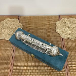 Artisanat en métal plaqué argent sur support avec emballage en boîte cadeau - Product Image 3