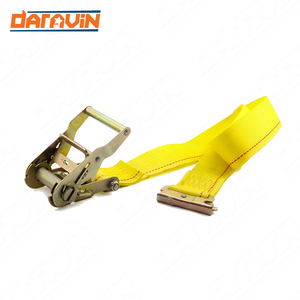 Sangle à cliquet en polyester de 2 pouces pour ATV et moto, capacité 4000 lbs, fixation facile sur rail E, Vietnam - Product Image 1