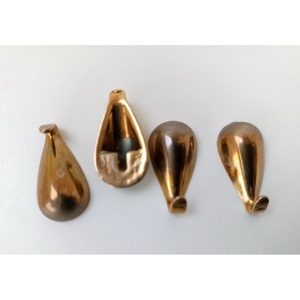 Metal <b>Wall</b> Decorative <b>Clothes</b> Hanger For Coat Hooks for Room and Handmade Use for Hot Sale Tear Drop Shape Brass Made Hanger - Product Image 1