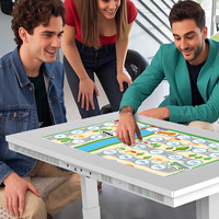 Table de jeu tactile pour l'éducation des enfants, table tactile interactive intelligente de 43 pouces pour l'enseignement