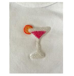 T-shirt à perles brodées double face pour femmes, hommes et filles, le plus vendu, qualité supérieure, fabriqué par le fabricant - Product Image 5