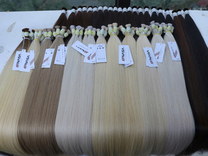 Extensions de cheveux vierges de qualité supérieure, directement de l'usine vietnamienne, en vrac, lisses, couleur claire, décolorées, douces et soyeuses - Product Image 6