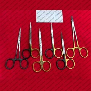 Top Quality TC Surgical Scissors and Forceps Set Of 6 PCS Tungsten Carbide Surgical Tools <b>kit</b> Stainless Steel Surgical Forcep CE - Product Image 1