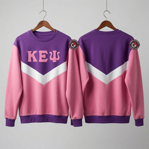 Kapa Epsilon PSI เสื้อสเวตเชิ้ตคอกลมไซส์ใหญ่พิเศษผลิตจากวัสดุ OEM - Product Image 5