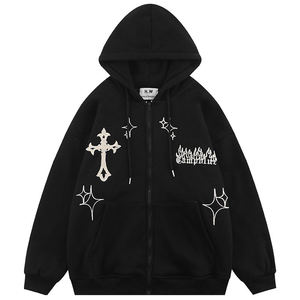SIDDIQUI HOSINEX Sudadera de Forro Polar de Poliéster/Algodón de Doble Capa, Ligera, Transpirable y Ecológica de Alta Calidad, 340g, Talla Grande, para Otoño - Product Image 5