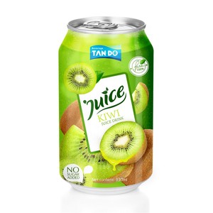 Boisson au jus de fruits en canette aluminium 330 ml, saveurs Ananas, Citron, Kiwi, Fraise, Goyave, Fabricant OEM de boissons en marque blanche - Product Image 3