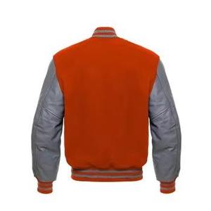 Varsity Jackets Best Quality Coated Stand Collar Customized Logo High Quality - Product Image 1