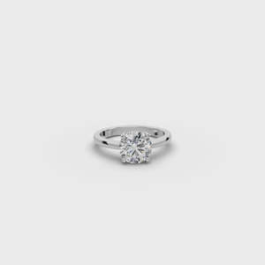 2.00 Ct Bold Solitaire Lab-Grown Diamond <b>Ring</b> Elegant and Luxurious Jewelry for All Occasions - Product Image 3
