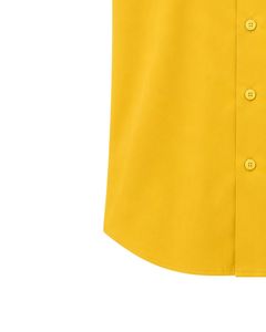 Manufacturer Yellow Cuban Collar Men <b>Shirt</b> Casual <b>Half</b> Sleeve Summer Oversized Streetwear Fashion Beach <b>Button</b> Up Top Wear - Product Image 6