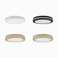 Plafonnier LED rond moderne, fin et encastré, pour chambre à coucher, salon, salle à manger, cuisine, couloir