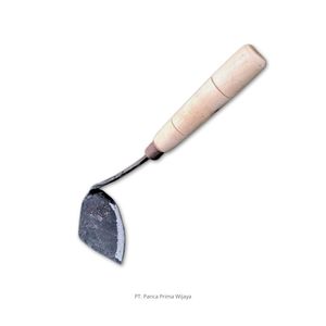 Sarcloir manuel de jardin mini haute qualité en acier à haute teneur en carbone, outil de désherbage 35 cm avec manche en bois, OEM disponible pour l'élimination du mousse et de l'herbe - Product Image 3
