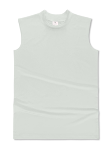 เสื้อกล้ามถักคอโอสีเขียวอ่อนสำหรับผู้ชายแบบลำลอง - Product Image 1