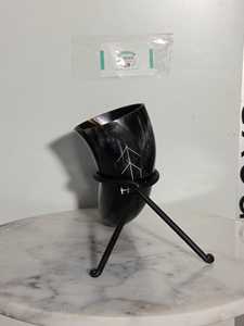 Tasse en corne de qualité supérieure fabriquée à la main Conception de culture viking pour le vin de bière classique Fabriqué en Inde sublimation vierge, bricolage - Product Image 3