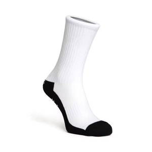 Calcetines Blancos para Hombre con Punta y Talón Negros, Antideslizantes, Transpirables, de Secado Rápido, Tejidos, 100% Algodón, Estilo Regular, para Primavera - Product Image 5