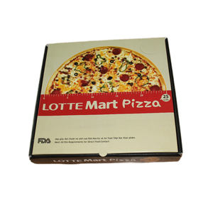 Boîte à pizza avec logo personnalisé de haute qualité Boîte à pizza ondulée imprimée personnalisée avec impression colorée par l'usine au Vietnam - Product Image 3