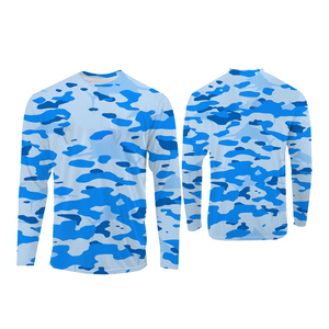 Chemise de pêche à manches longues personnalisée de haute qualité UPF50+, respirante, à séchage rapide, anti-UV et anti-humidité - Product Image 6