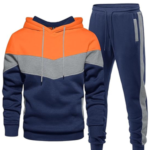 Conjunto Deportivo de Algodón para Hombre, Sudadera con Capucha y Pantalones Jogger, Estilo Casual para Correr y Uso Diario - Product Image 4