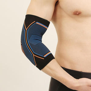 Support de Coude de Qualité Supérieure en Polyester et Nylon, Protection Professionnelle, Compression Élastique pour Gym, Tennis, et Récupération de l'Arthrite - Product Image 3