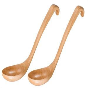 Modern Minimalist <b>Bamboo</b> <b>Table</b> Spoon Set Smooth Long Handle Soup Scoop for Home Cafe Hotel Restaurant Dining Service - Product Image 2