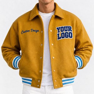 Chaqueta Varsity Personalizada Premium, Estilo Letterman, Bordado Chenille Vintage, Parches, Estilo Universitario, Béisbol, Bomber, Streetwear - Product Image 5