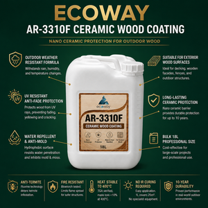 ECOWAY AR-3310F ผู้ผลิตขายส่งสารเคลือบป้องกันไม้แบบอนินทรีย์ ขายตรงจากโรงงาน น้ำยากันซึมไม้คุณภาพสูง - Product Image 6