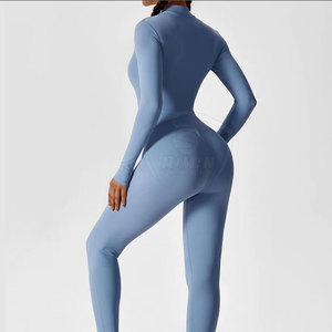Custom Made New Style Hot <b>Body</b> <b>Suit</b> Women Fitness Jumpsuits / High Quality Breathable Fitness & Yoga Wear Women <b>Full</b> <b>Body</b> <b>Suits</b> - Product Image 2